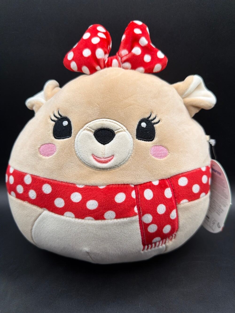 Squishmallows Clarice Reindeer 8” Rudolph 60th Anniversary Christmas Plush NWT